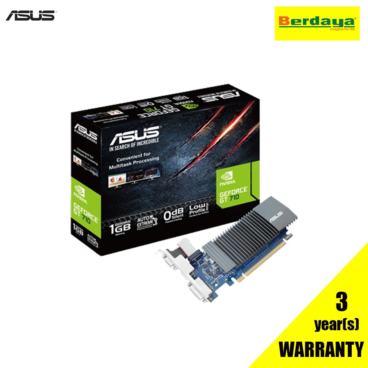 ASUS GEFORCE GT710 1GB VGA